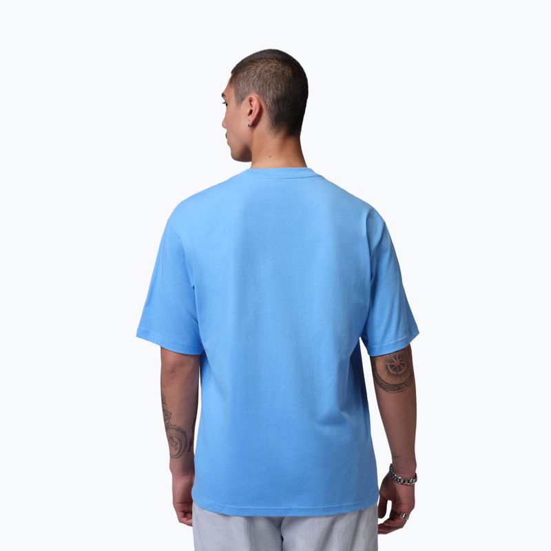 Футболка чоловіча Jordan university blue/white 3