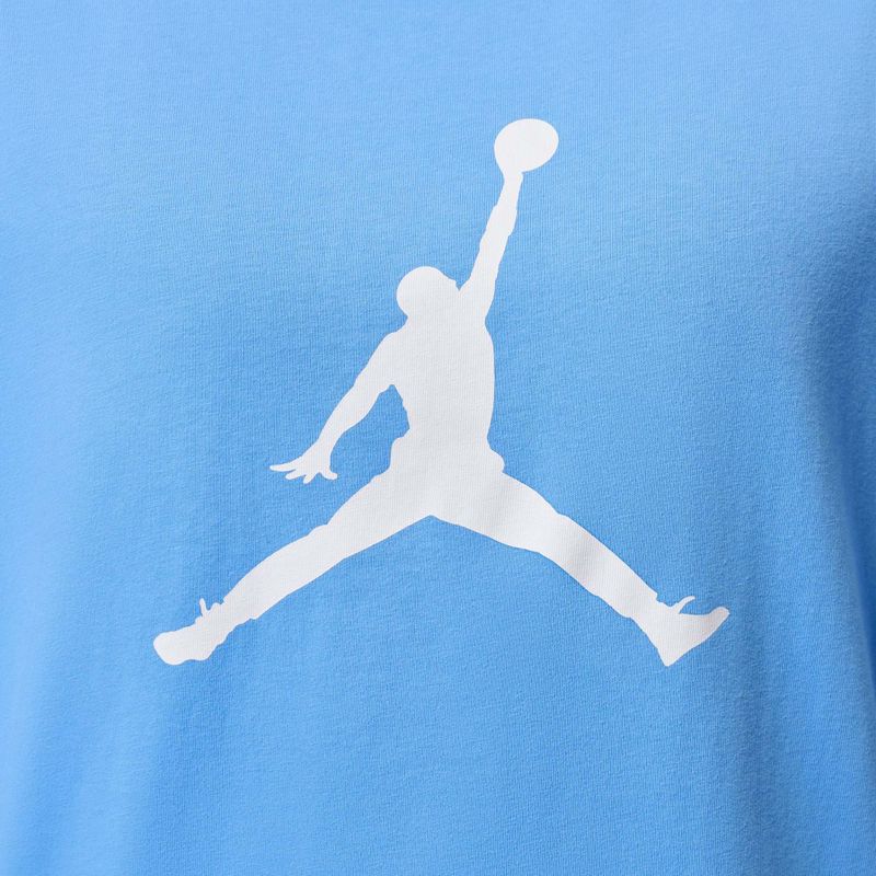 Футболка чоловіча Jordan university blue/white 5