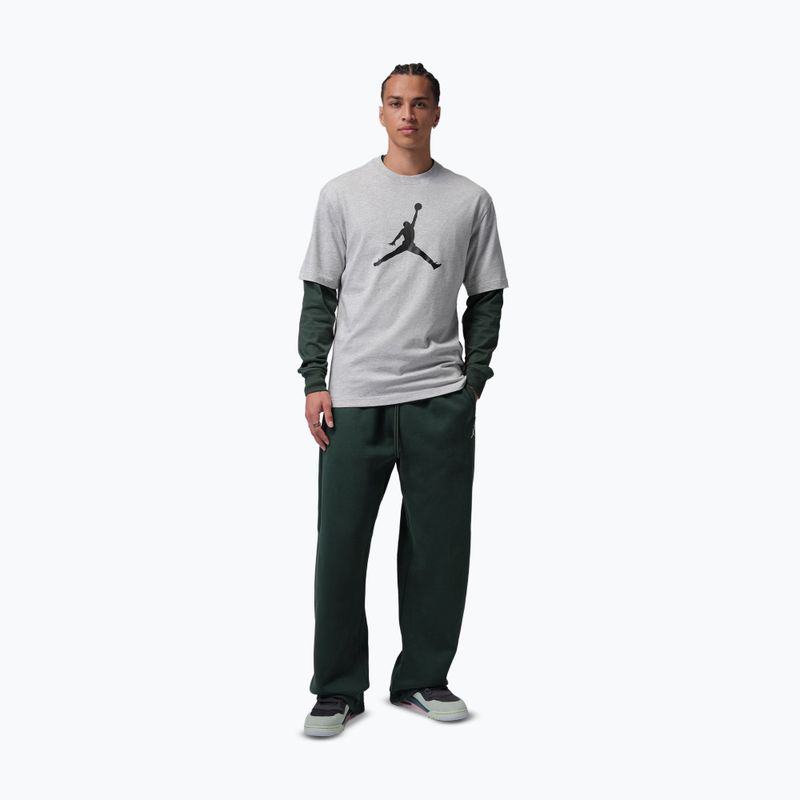 Футболка чоловіча Nike Jordan grey heather/black 2