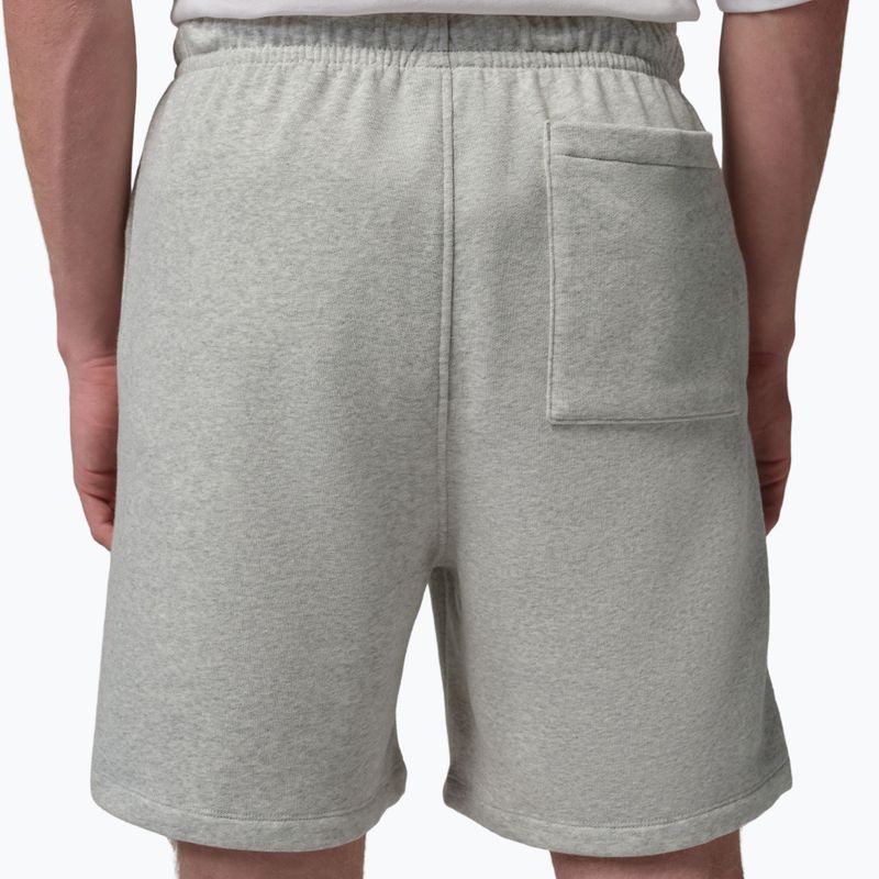 Шорти чоловічі  Jordan Fleece grey heather/black 4
