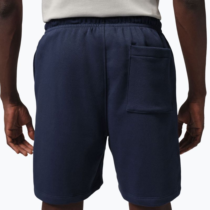 Шорти чоловічі  Jordan Fleece midnight navy/white 4