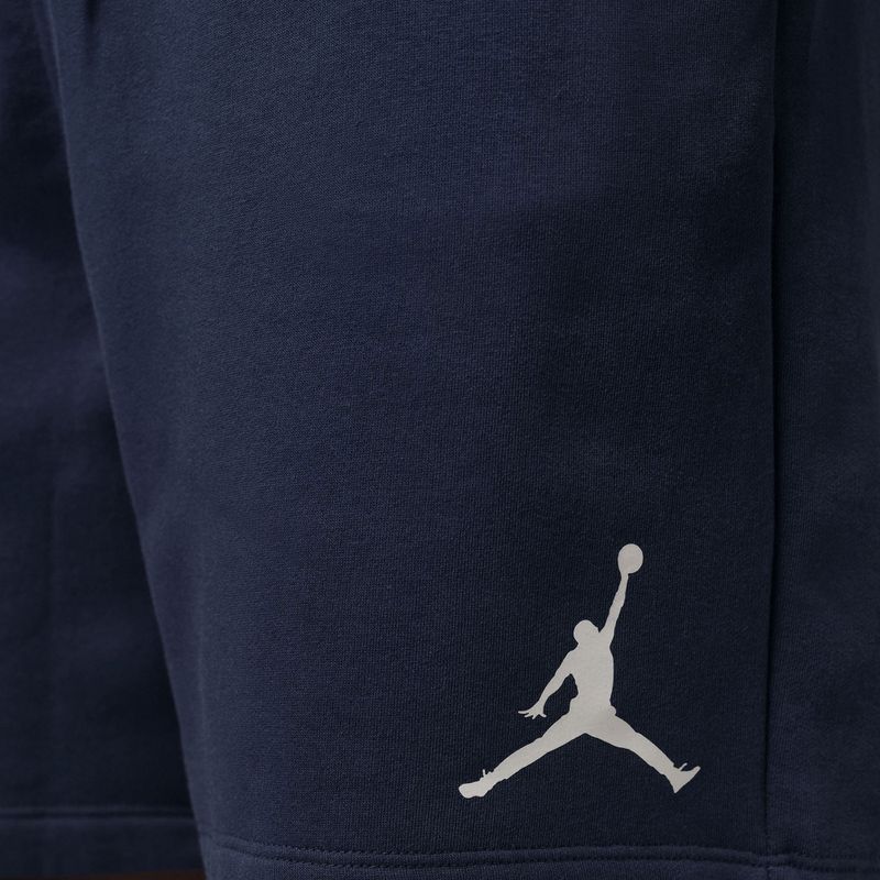 Шорти чоловічі Nike Jordan Fleece midnight navy/white 7