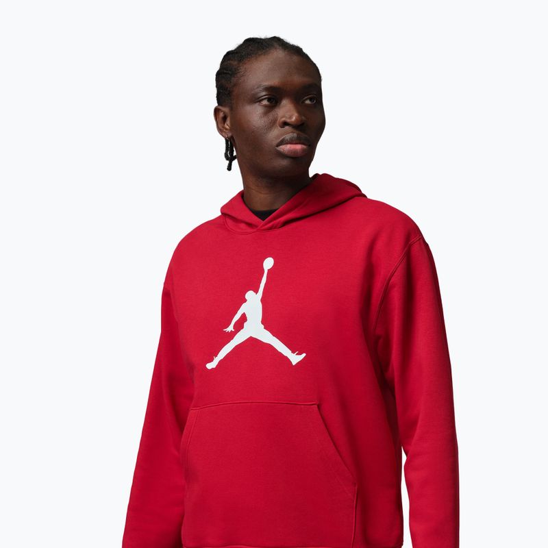 Кофта чоловіча Nike Jordan Pullover Hoodie gym red/white 3