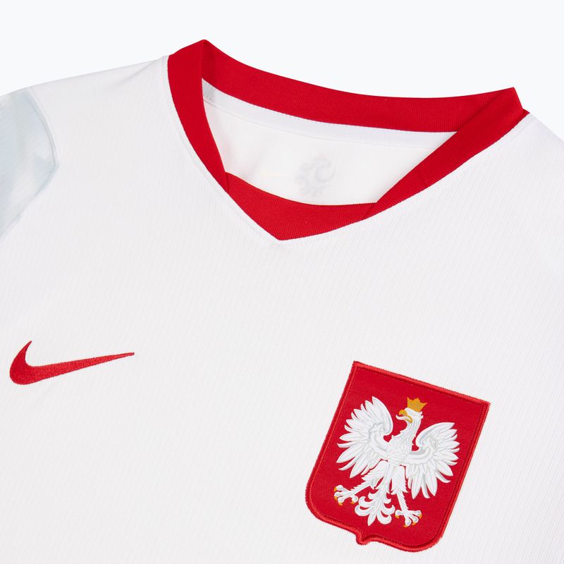 Футболка футбольна чоловіча Nike Dri-Fit Poland Stadium Home 2026 white/field silver 4