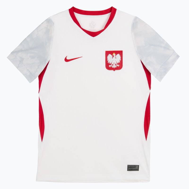 Футболка футбольна дитяча Nike Dri-Fit Poland Stadium Home 2026 white/field silver 3