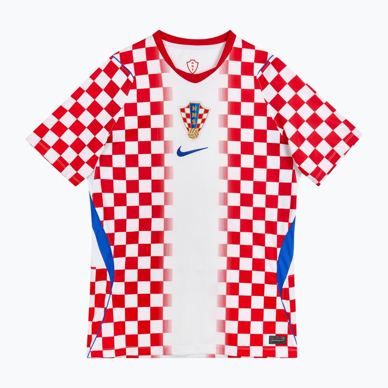 Футболка футбольна чоловіча Nike Dri-Fit Croatia Stadium Home 2026 white/university red 3