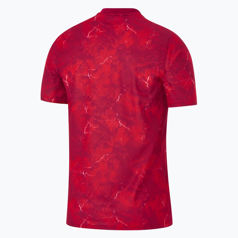 Футболка футбольна чоловіча Nike Dri-Fit Poland Away 2026 noble red/sport red 2