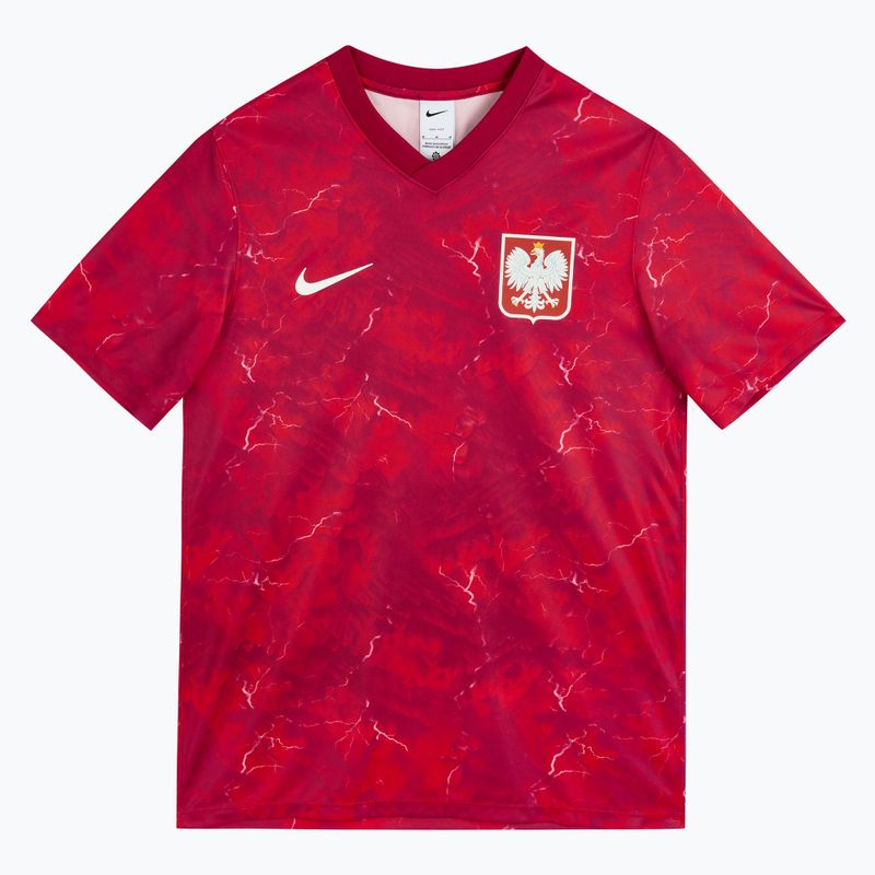 Футболка футбольна чоловіча Nike Dri-Fit Poland Away 2026 noble red/sport red 3