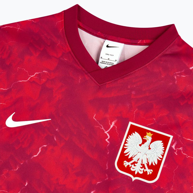 Футболка футбольна чоловіча Nike Dri-Fit Poland Away 2026 noble red/sport red 4