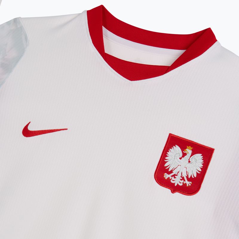 Футболка футбольна жіноча Nike Dri-Fit Poland Stadium Home 2026 white/field silver 5