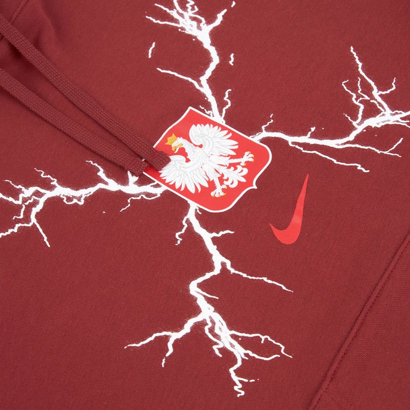 Кофта чоловіча Nike Pullover Hoodie team red 3