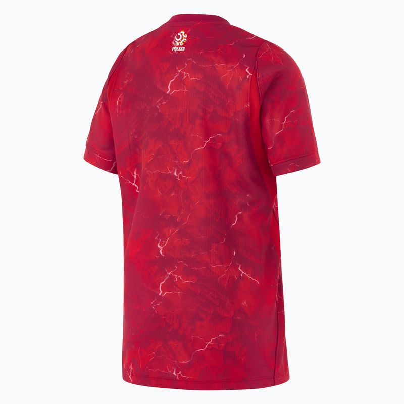 Футболка футбольна дитяча Nike Dri-Fit Poland Stadium Away 2026 noble red/sport red 2
