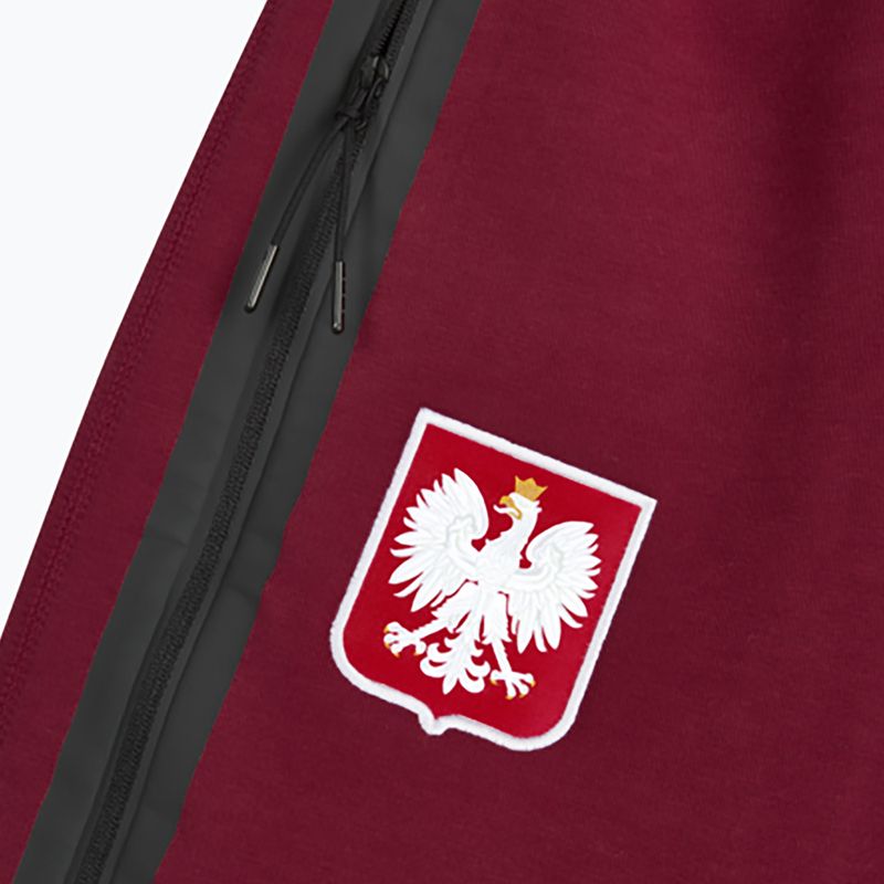 Штани футбольні чоловічі Nike Tech Fleece Poland Jogger team red 4