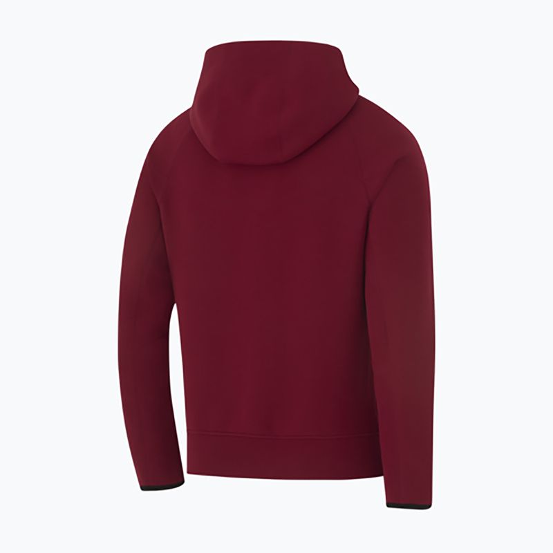 Кофта футбольна чоловіча Nike Tech Fleece Poland Full Zip Hoodie team red 2