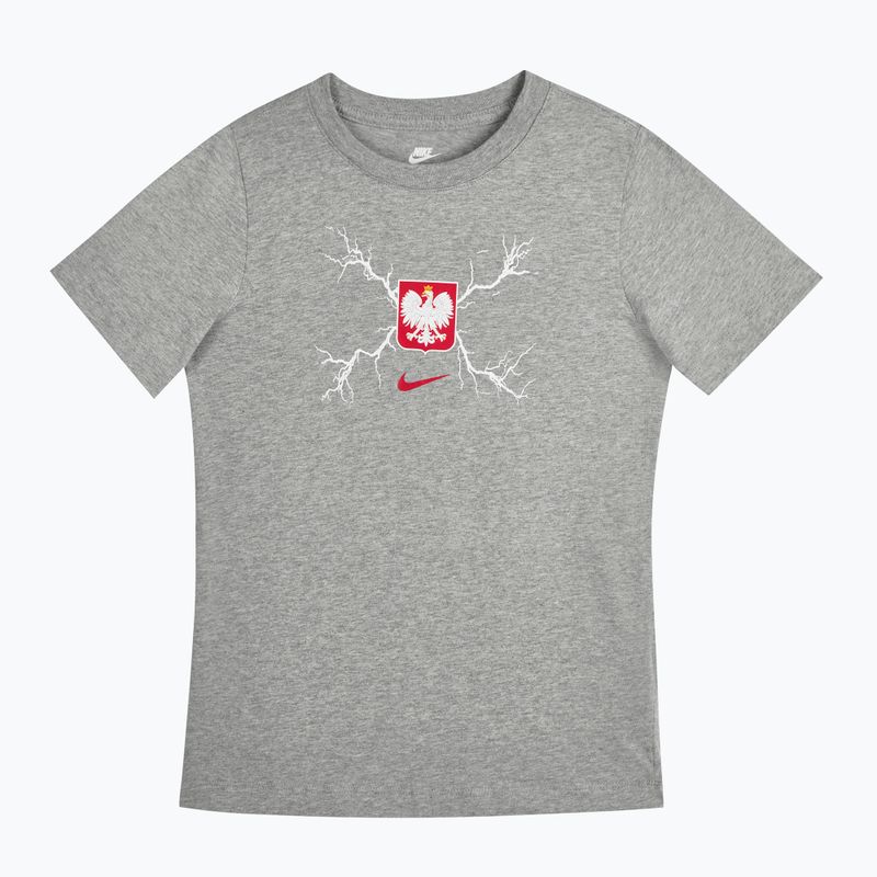 Футболка футбольна Nike Graphic Poland dark grey heather 3