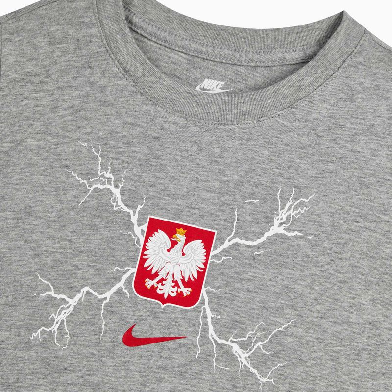 Футболка футбольна Nike Graphic Poland dark grey heather 4
