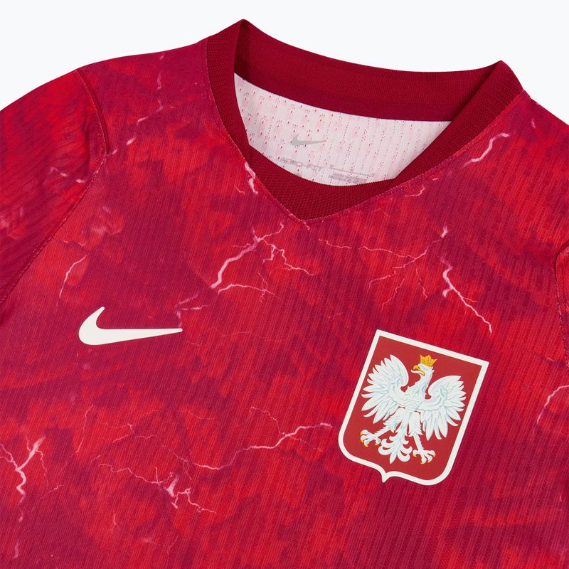 Футболка футбольна чоловіча Nike Dri-Fit ADV Poland Match Away 2026 noble red/sport red 4