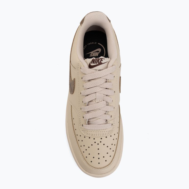 Взуття жіноче Nike Court Vision Low Premium sanddrift/black/british khaki 5