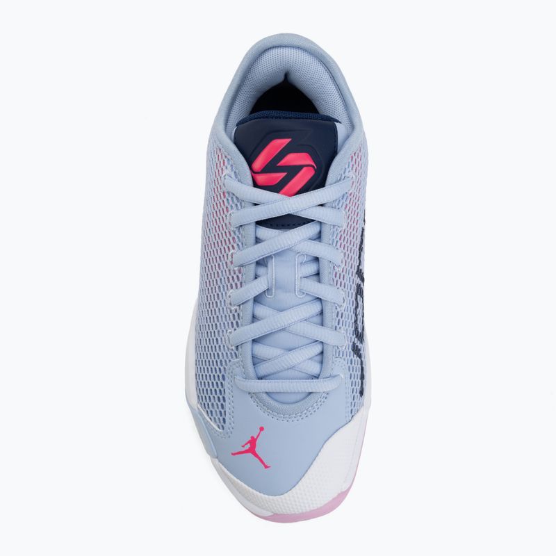 Дитяче баскетбольне взуття Jordan Luka 77 GS Jr light marine/blue void/white/hyper pink 5
