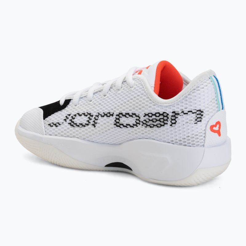 Кросівки для баскетболу дитячі Nike Jordan Luka 77 GS Jr white/black/sail/bright crimson 3