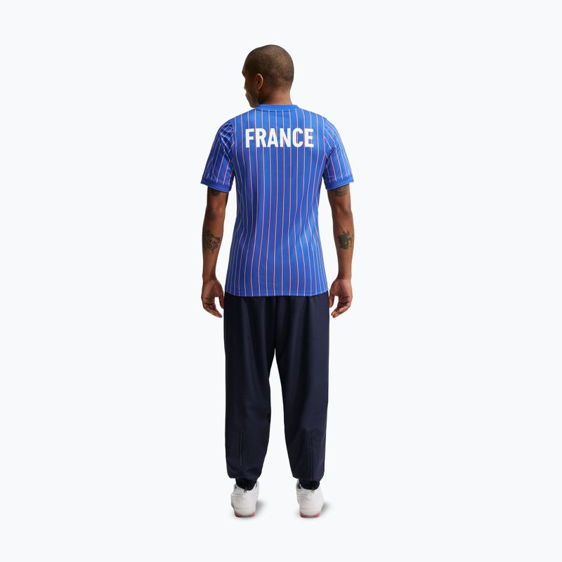Футболка футбольна чоловіча Nike FFF Academy Pro Pre-Match game royal/university red/white 3