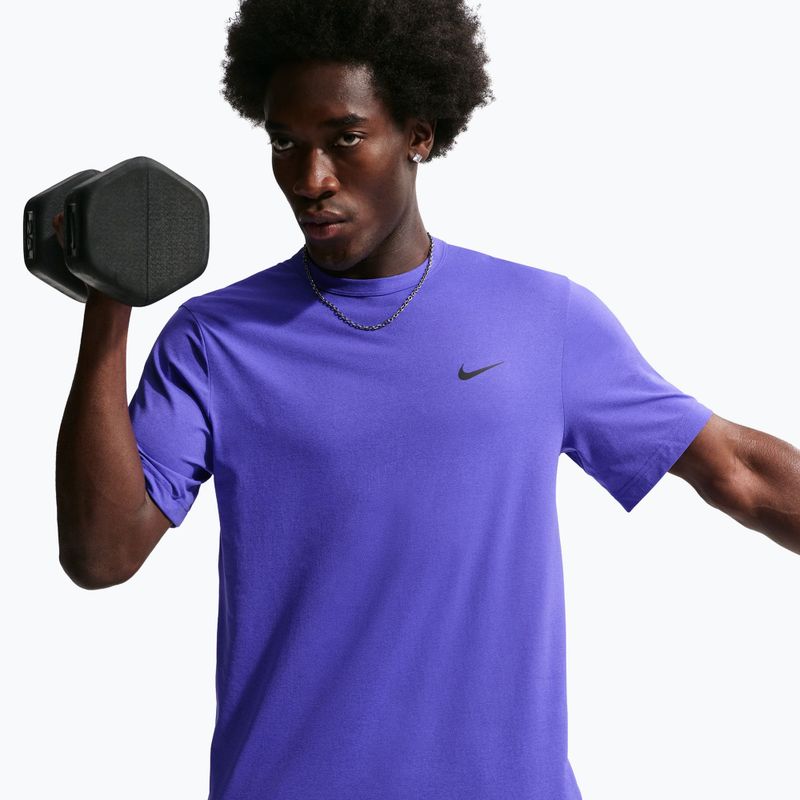 Футболка чоловіча Nike Dri-Fit UV Hyverse persian violet/black 6