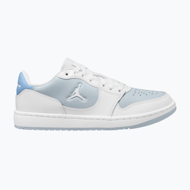 Жіноче взуття Jordan Court Connect Low white/aura/psychic blue 8