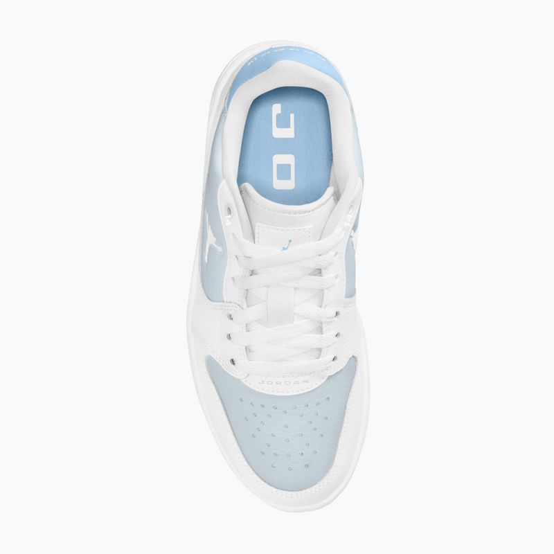 Кросівки жіночі Nike Jordan Court Connect Low white/aura/psychic blue 4
