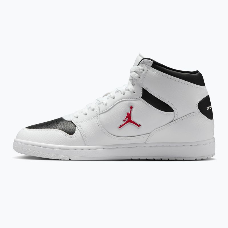 Взуття чоловіче Jordan Court Connect Mid white/black/gym red 2
