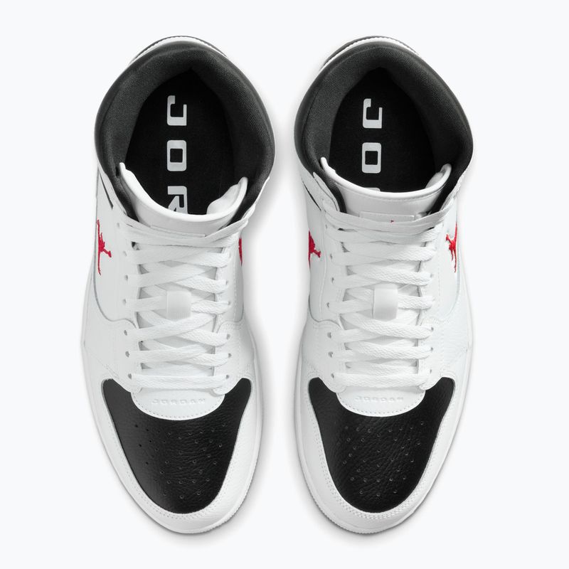 Взуття чоловіче Jordan Court Connect Mid white/black/gym red 4