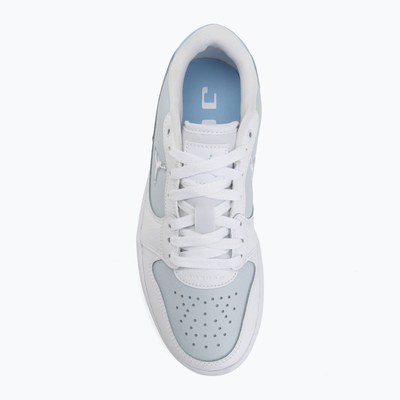 Жіноче взуття Jordan Court Connect Low white/aura/psychic blue 5