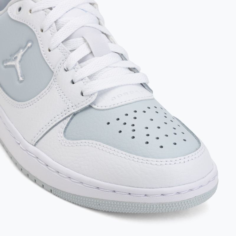 Жіноче взуття Jordan Court Connect Low white/aura/psychic blue 7