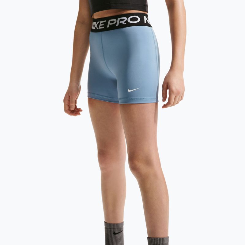 Дитячі шорти Nike Pro work blue/white 4