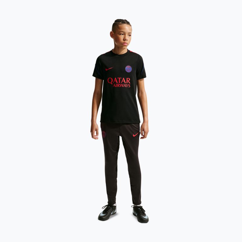Футболка футбольна дитяча Nike Paris Saint-Germain Strike Dri-Fit black/hyper royal/global red/global red 3