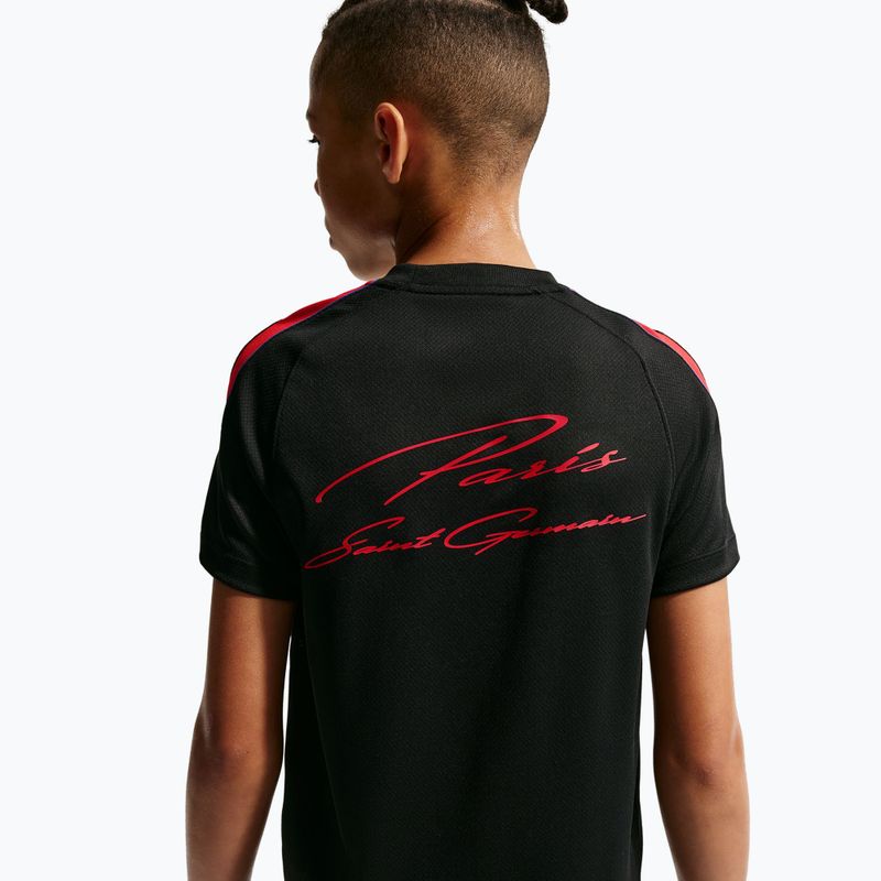 Футболка футбольна дитяча Nike Paris Saint-Germain Strike Dri-Fit black/hyper royal/global red/global red 5