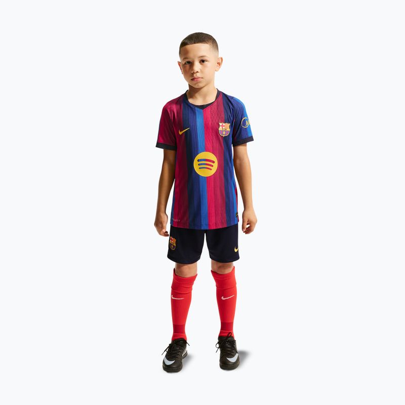 Футболка футбольна дитяча Nike FC Barcelona Dri-Fit ADV Match deep garnet/blue void 6