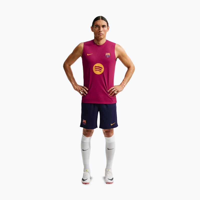 Шорти футбольні дитячі Nike FC Barcelona Dri-Fit ADV Strike Elite blackened blue/noble red/mineral yellow 2