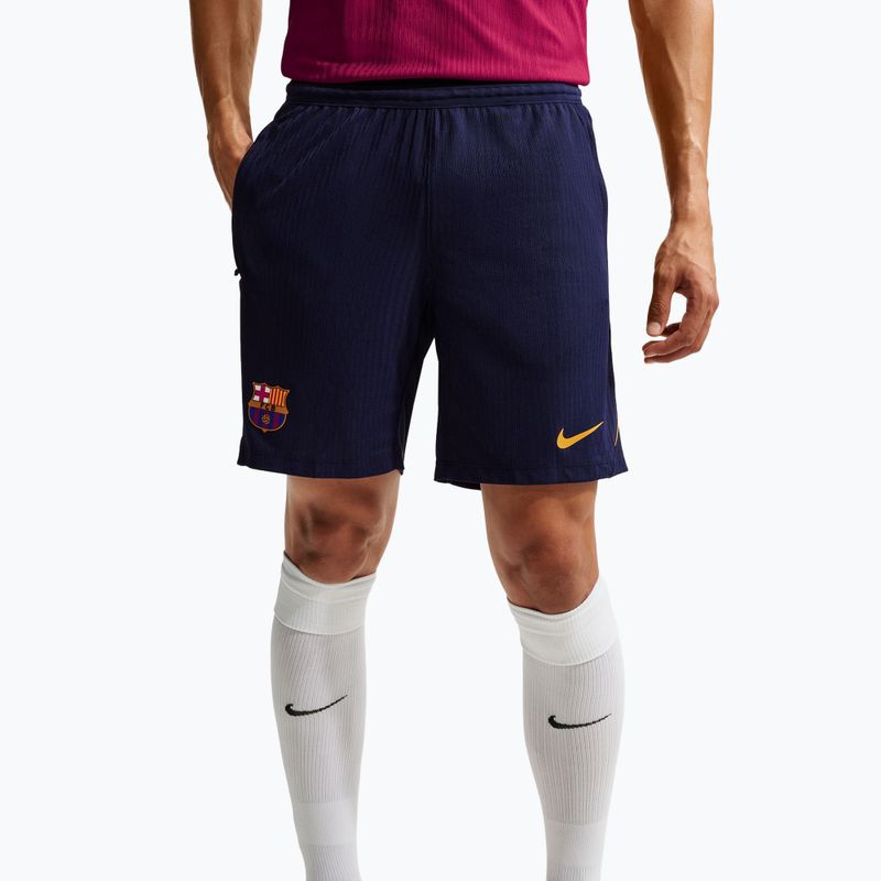Шорти футбольні дитячі Nike FC Barcelona Dri-Fit ADV Strike Elite blackened blue/noble red/mineral yellow 5