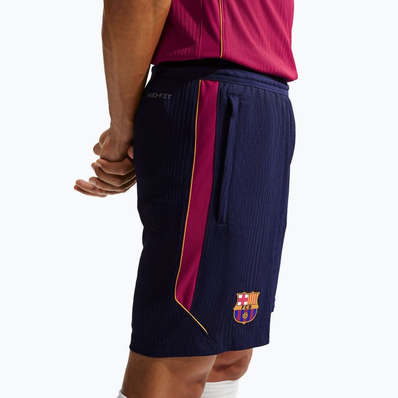 Шорти футбольні дитячі Nike FC Barcelona Dri-Fit ADV Strike Elite blackened blue/noble red/mineral yellow 6