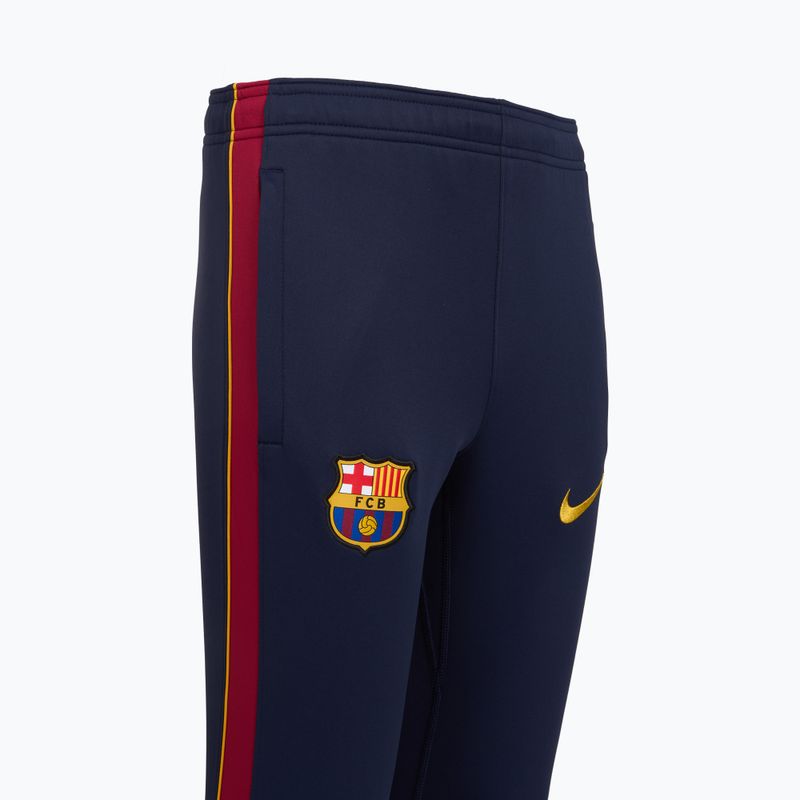Дитячий футбольний костюм Nike FC Barcelona Strike Dri-Fit Soccer Knit noble red/blackened blue 10