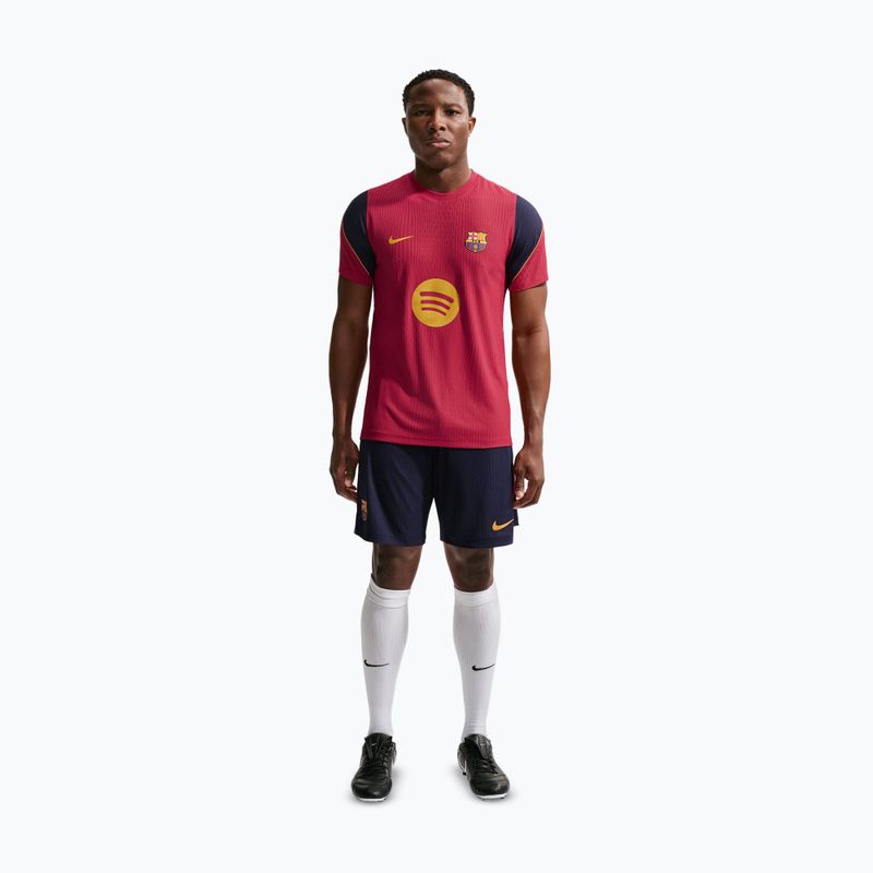 Футболка футбольна чоловіча Nike FC Barcelona Dri-Fit ADV Strike Elite noble red/blackened blue 2