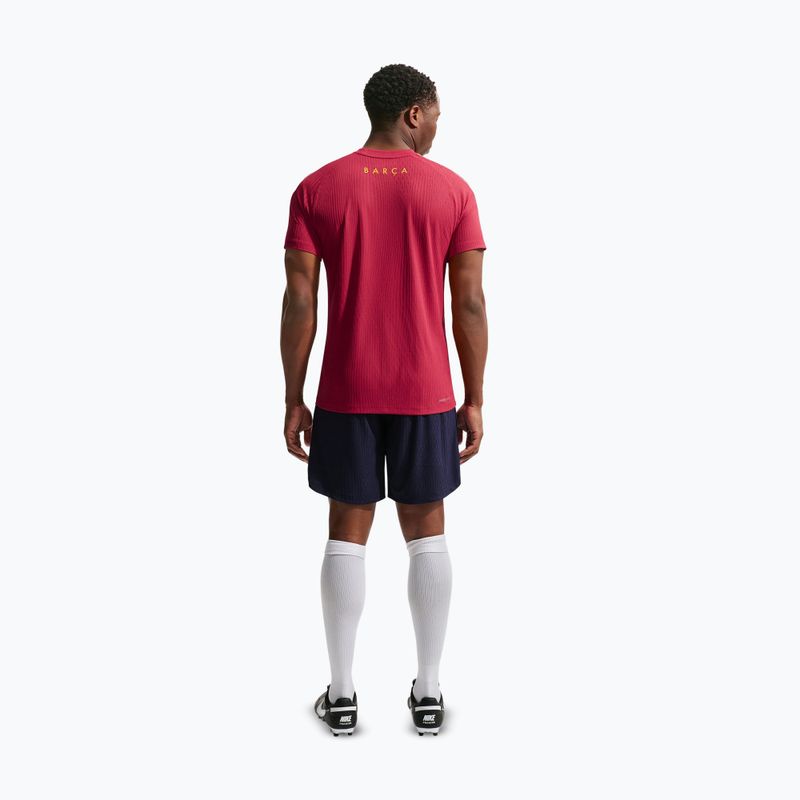 Футболка футбольна чоловіча Nike FC Barcelona Dri-Fit ADV Strike Elite noble red/blackened blue 3