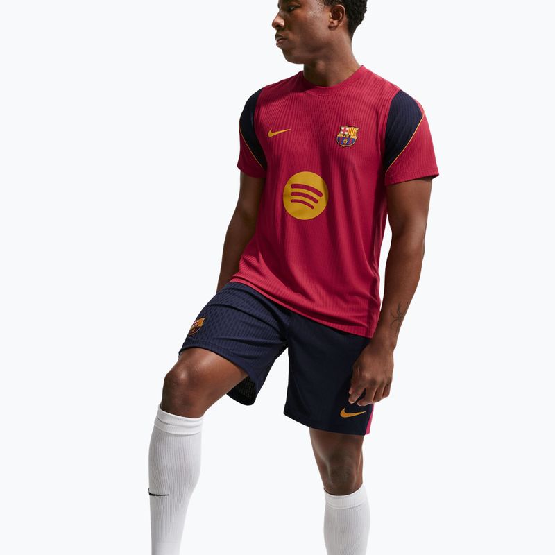 Футболка футбольна чоловіча Nike FC Barcelona Dri-Fit ADV Strike Elite noble red/blackened blue 4