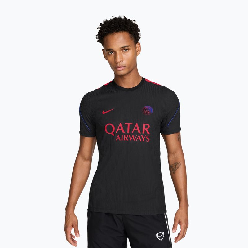 Футболка футбольна чоловіча Nike Paris Saint-Germain Dri-Fit ADV Strike Elite black/global red/hyper royal/global red