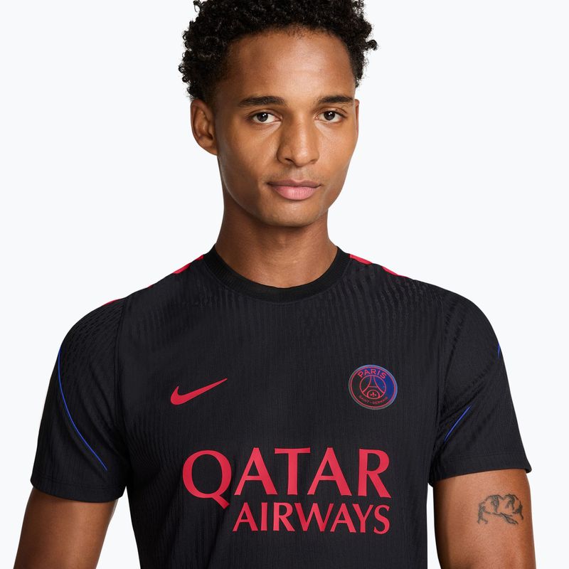 Футболка футбольна чоловіча Nike Paris Saint-Germain Dri-Fit ADV Strike Elite black/global red/hyper royal/global red 3