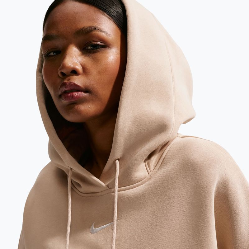 Кофта жіноча Nike Sportswear Phoenix Fleece Oversized linen/sail 5