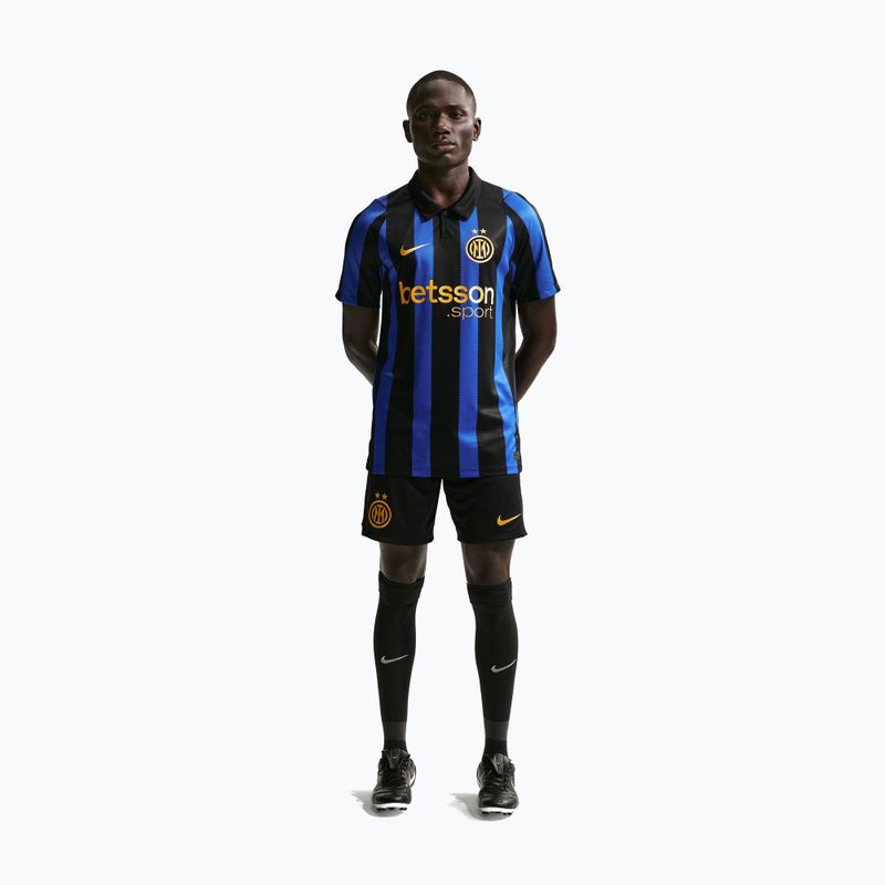 Шорти футбольні чоловічі Nike Inter Milan Dri-Fit Stadium Home black/university gold 2