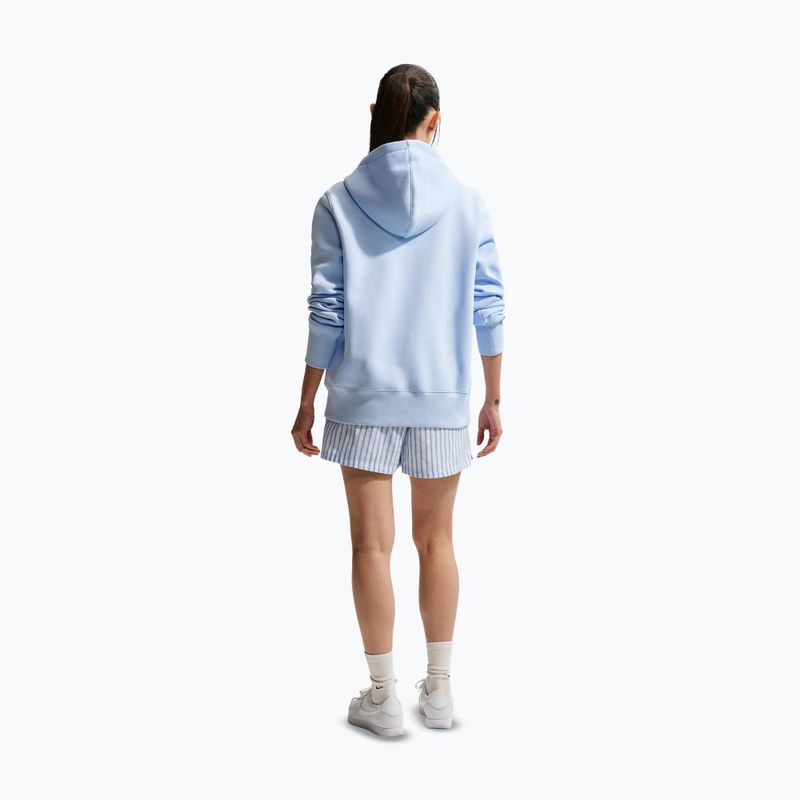 Кофта жіноча  Nike Sportswear Phoenix Fleece Full Zip hydrogen blue/sail 3