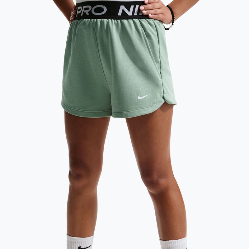 Дитячі шорти Nike Pro Fleece Dri-Fit steam/steam/black/white 5