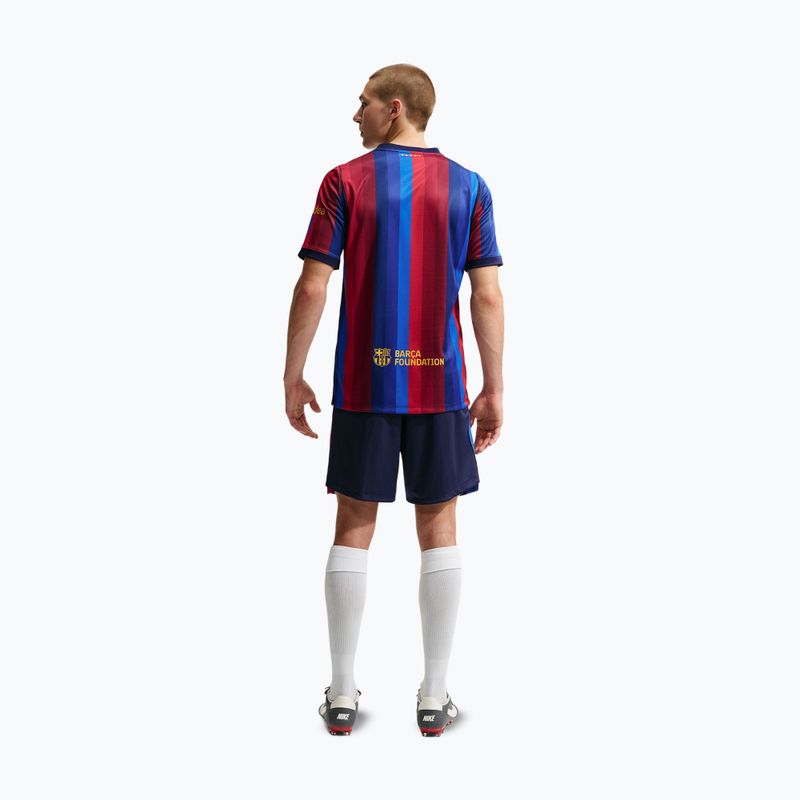 Шорти футбольні чоловічі Nike FC Barcelona Dri-Fit Stadium Home blackened blue/mineral yellow 3
